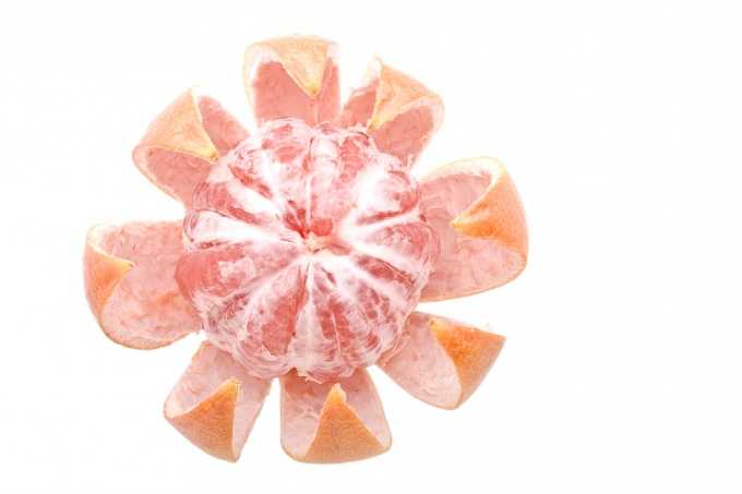 Как едят грейпфрут