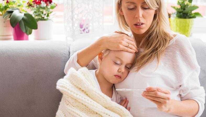 орви сколько дней держится температура у ребенка