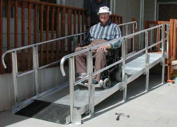 размеры пандуса для инвалидов 