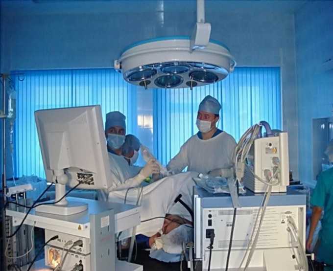 Операция, проводимая на органах груди