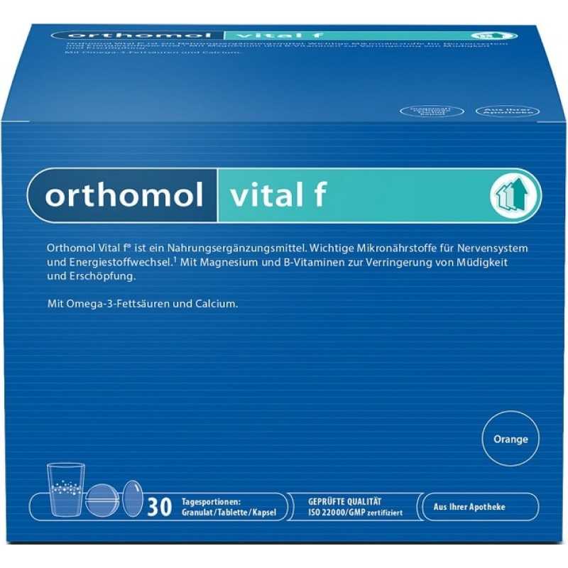 orthomol vital f инструкция по применению