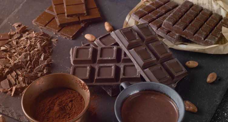 шоколадные плитки