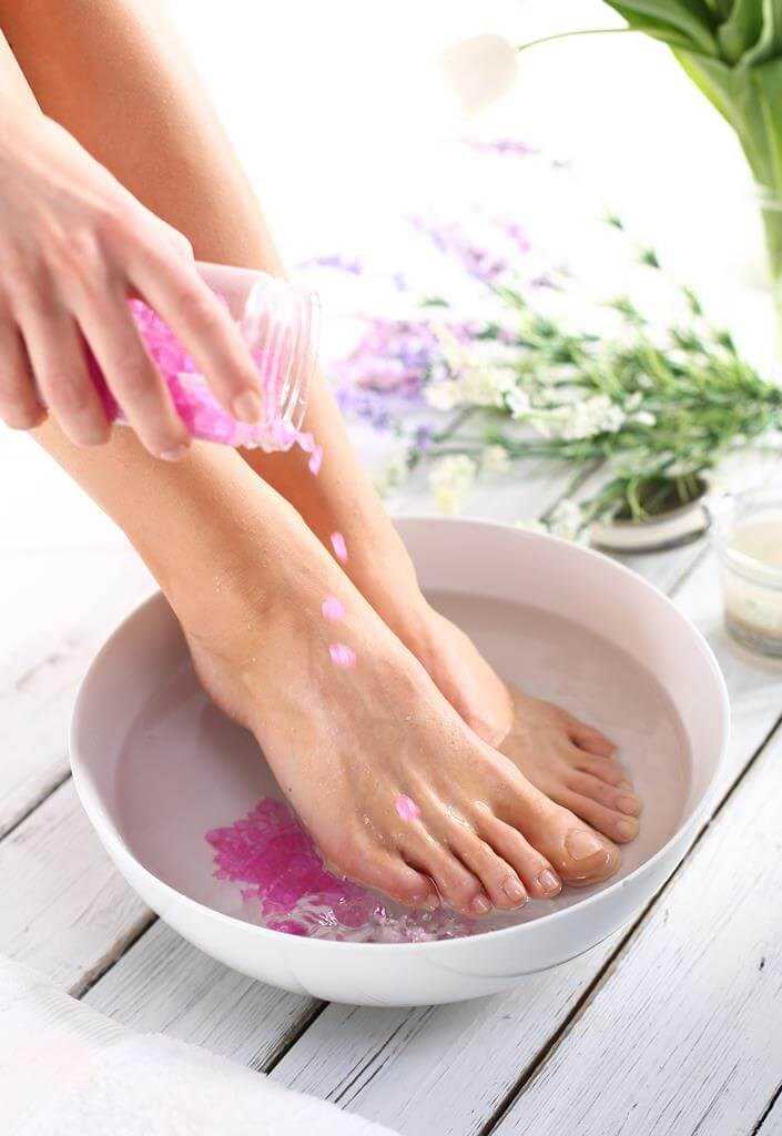 соляные ванночки для ног